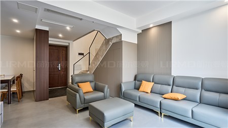 麗爾曼頓家居 |160㎡現(xiàn)代輕奢復式住宅