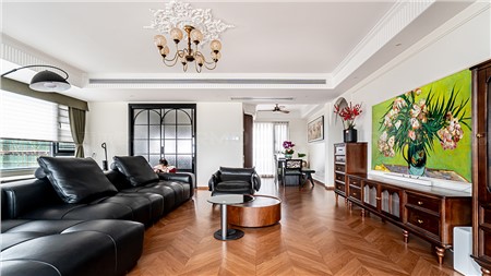 16.8w打造中古法式風(fēng)格的家143m² | 麗爾曼頓全房全屋整裝