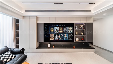 20.8w打造現(xiàn)代黑白灰風格的家252m² | 麗爾曼頓全房全屋定制